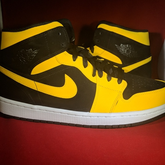 🔱Jordan 1🔱Mid Se Reverse New Love⏳ - Picture 5 of 8
